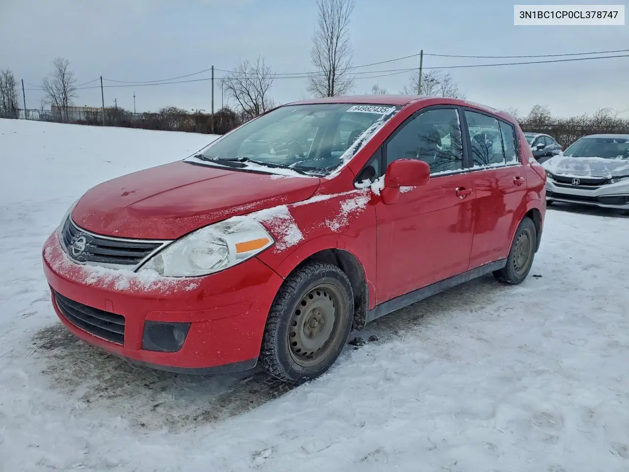 3N1BC1CP0CL378747 2012 Nissan Versa S