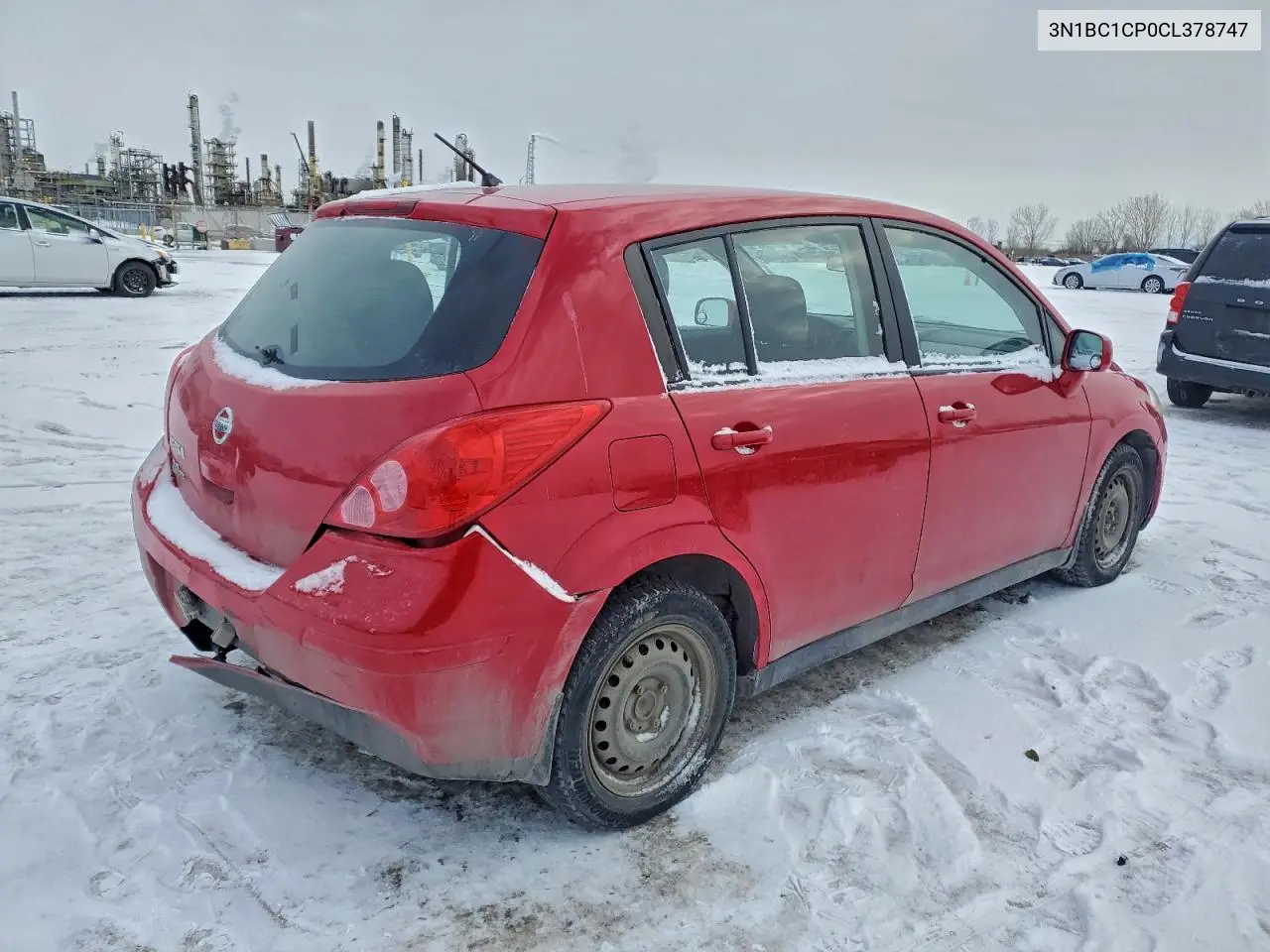 3N1BC1CP0CL378747 2012 Nissan Versa S