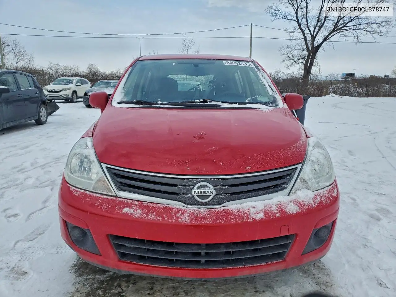 3N1BC1CP0CL378747 2012 Nissan Versa S