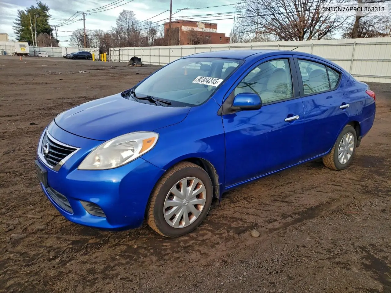 3N1CN7AP9CL863313 2012 Nissan Versa S