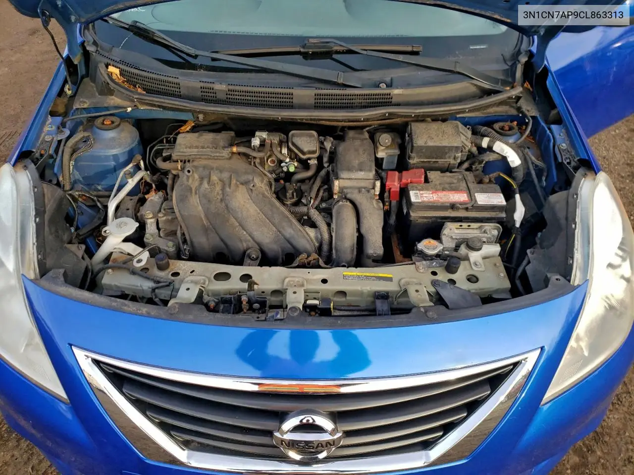 3N1CN7AP9CL863313 2012 Nissan Versa S