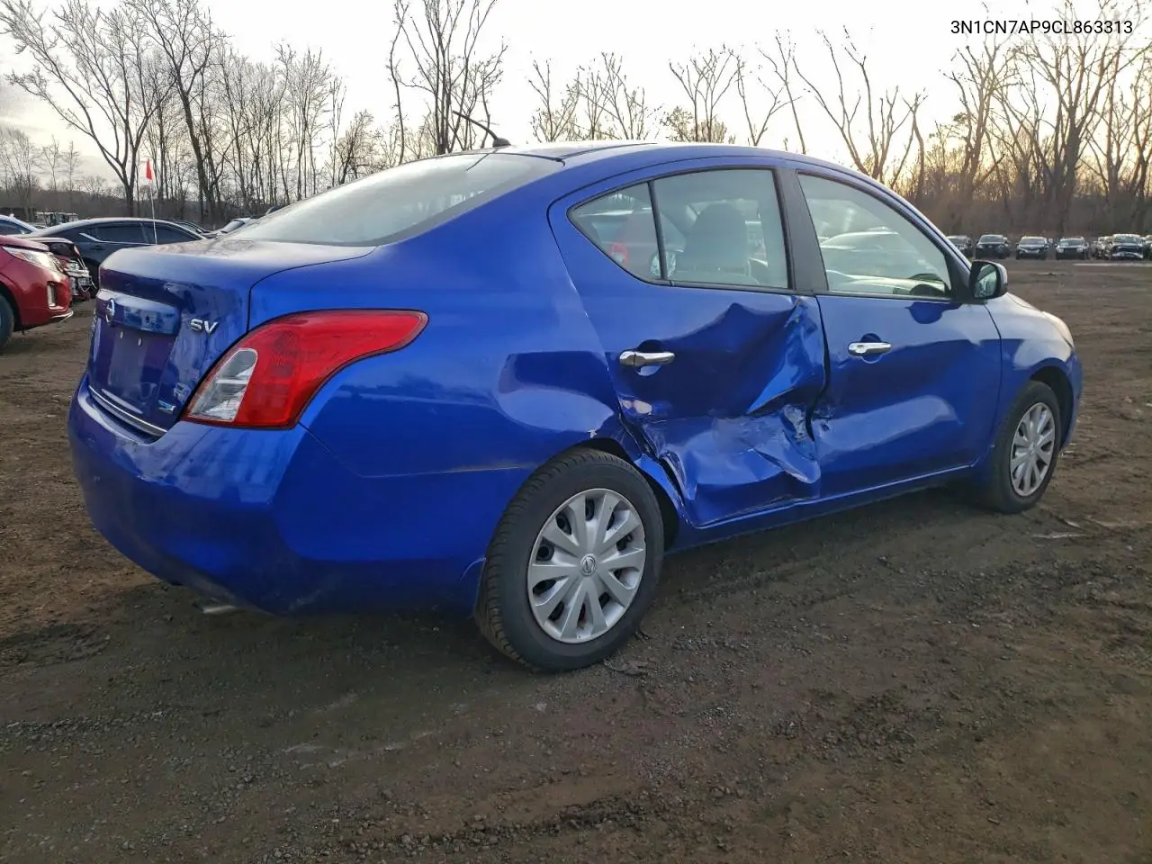 3N1CN7AP9CL863313 2012 Nissan Versa S