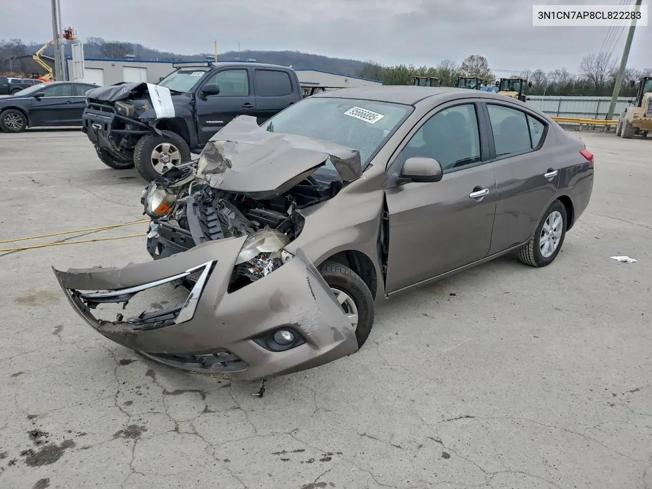 3N1CN7AP8CL822283 2012 Nissan Versa S