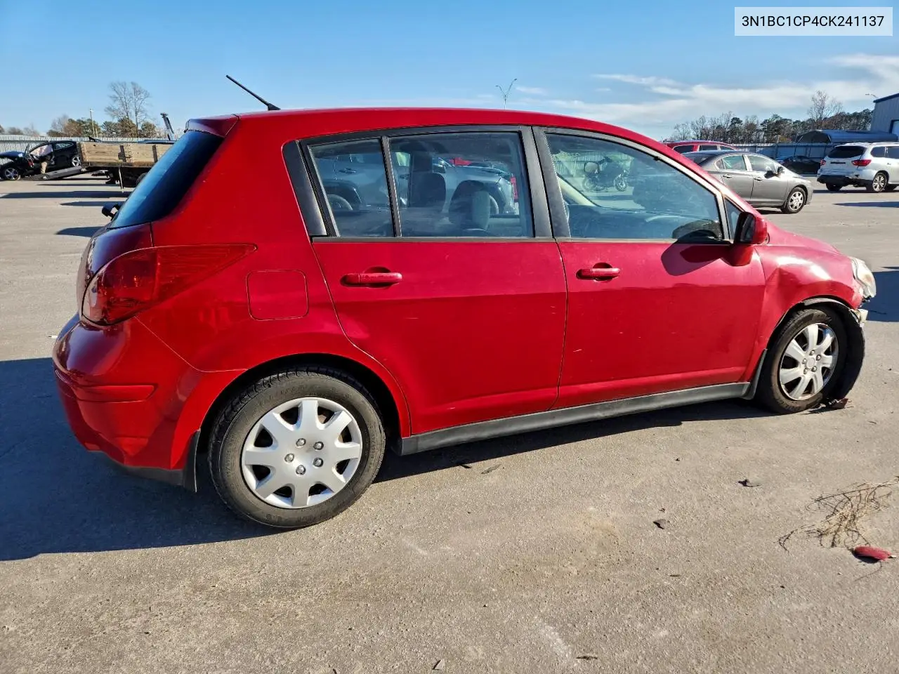 3N1BC1CP4CK241137 2012 Nissan Versa S