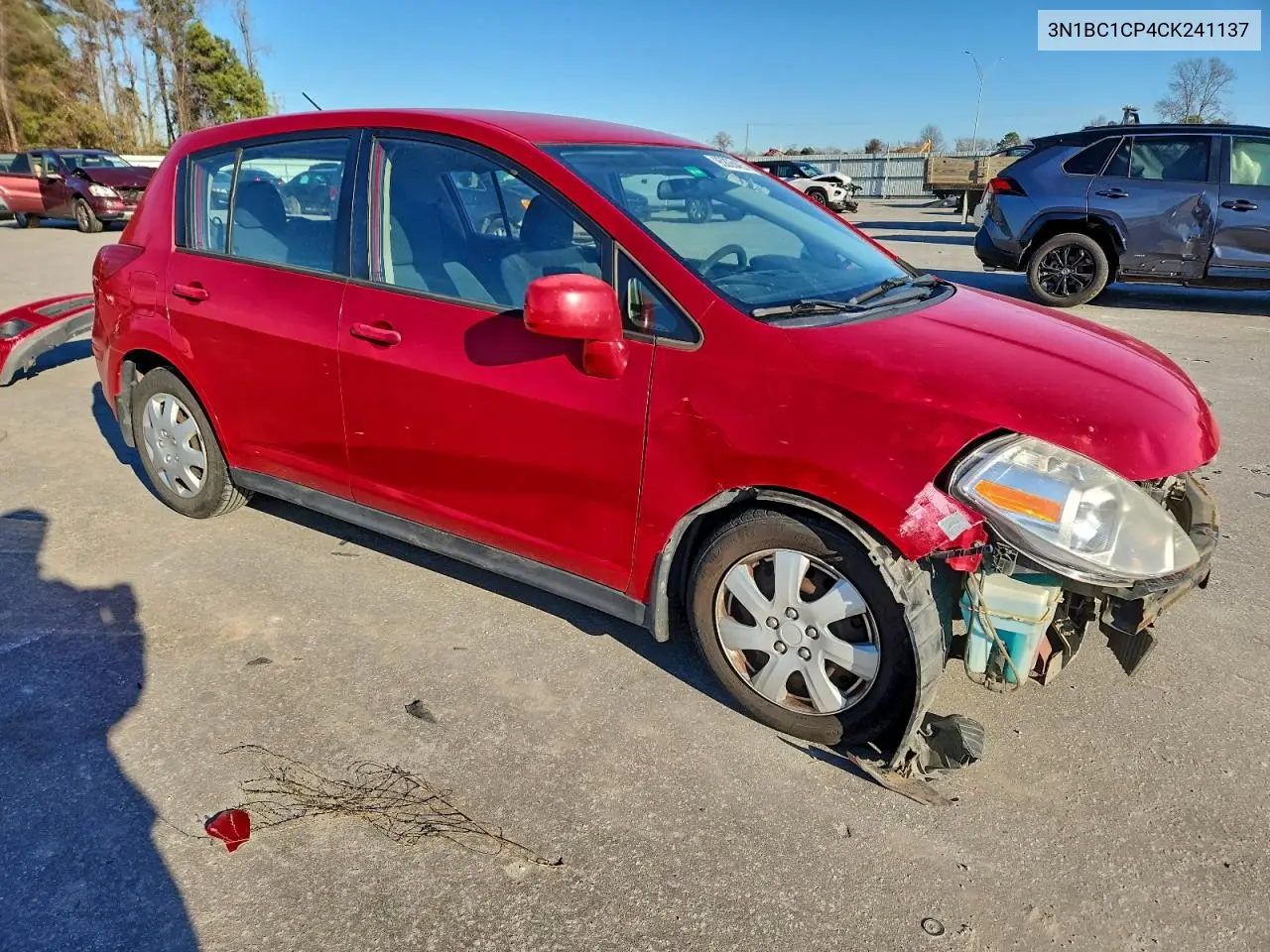 3N1BC1CP4CK241137 2012 Nissan Versa S