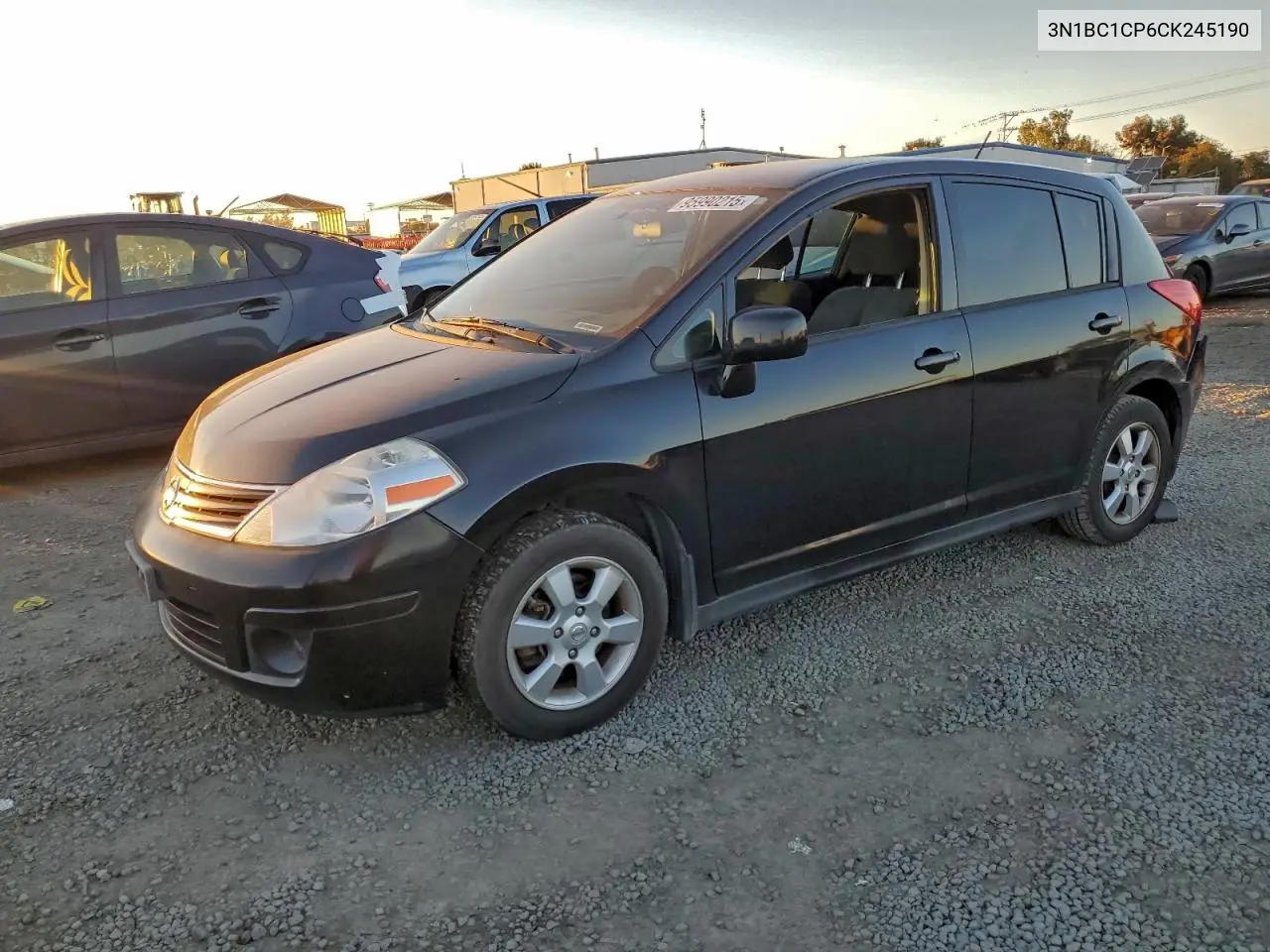 3N1BC1CP6CK245190 2012 Nissan Versa S
