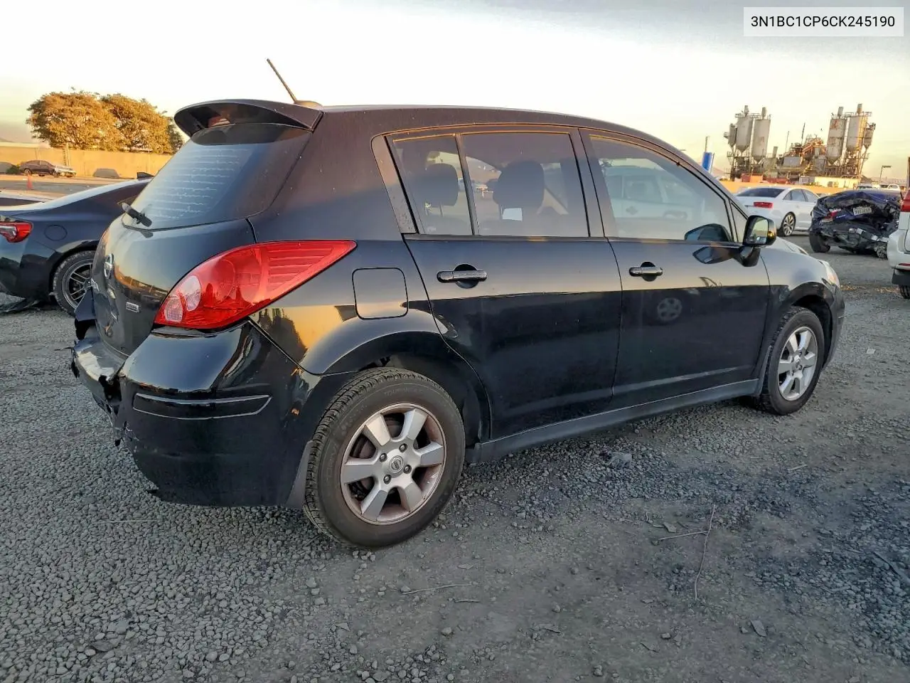 3N1BC1CP6CK245190 2012 Nissan Versa S