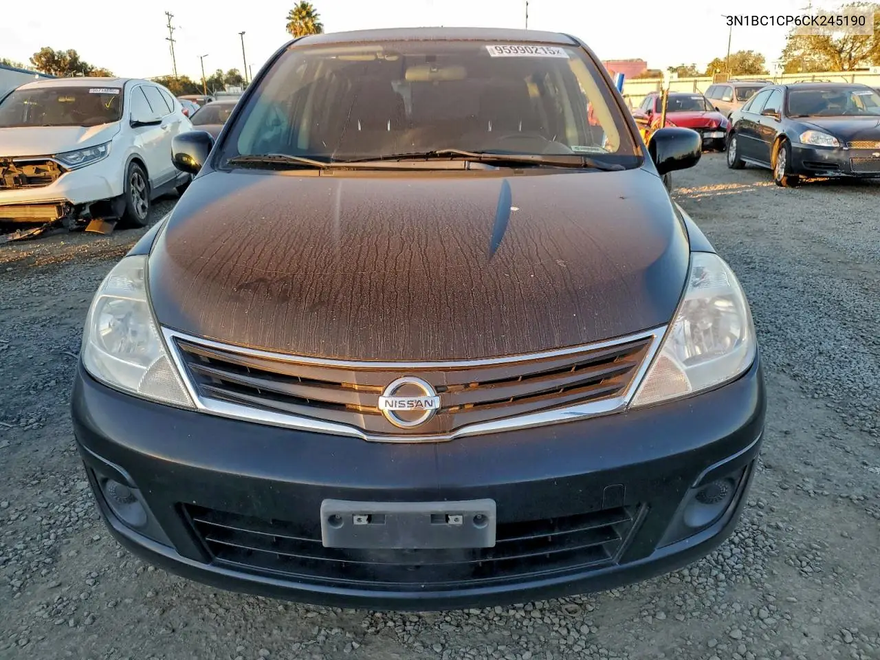 3N1BC1CP6CK245190 2012 Nissan Versa S