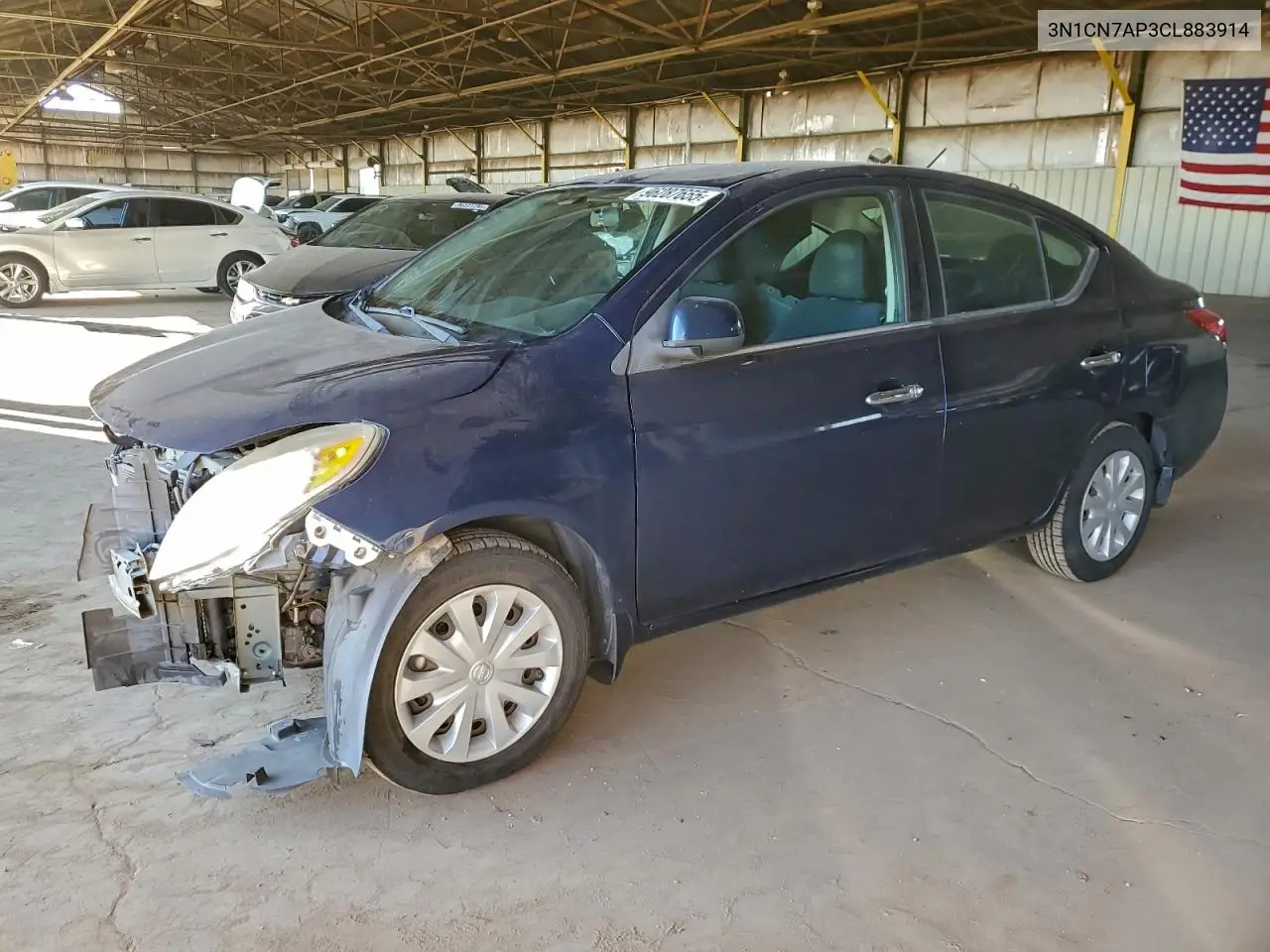 3N1CN7AP3CL883914 2012 Nissan Versa S