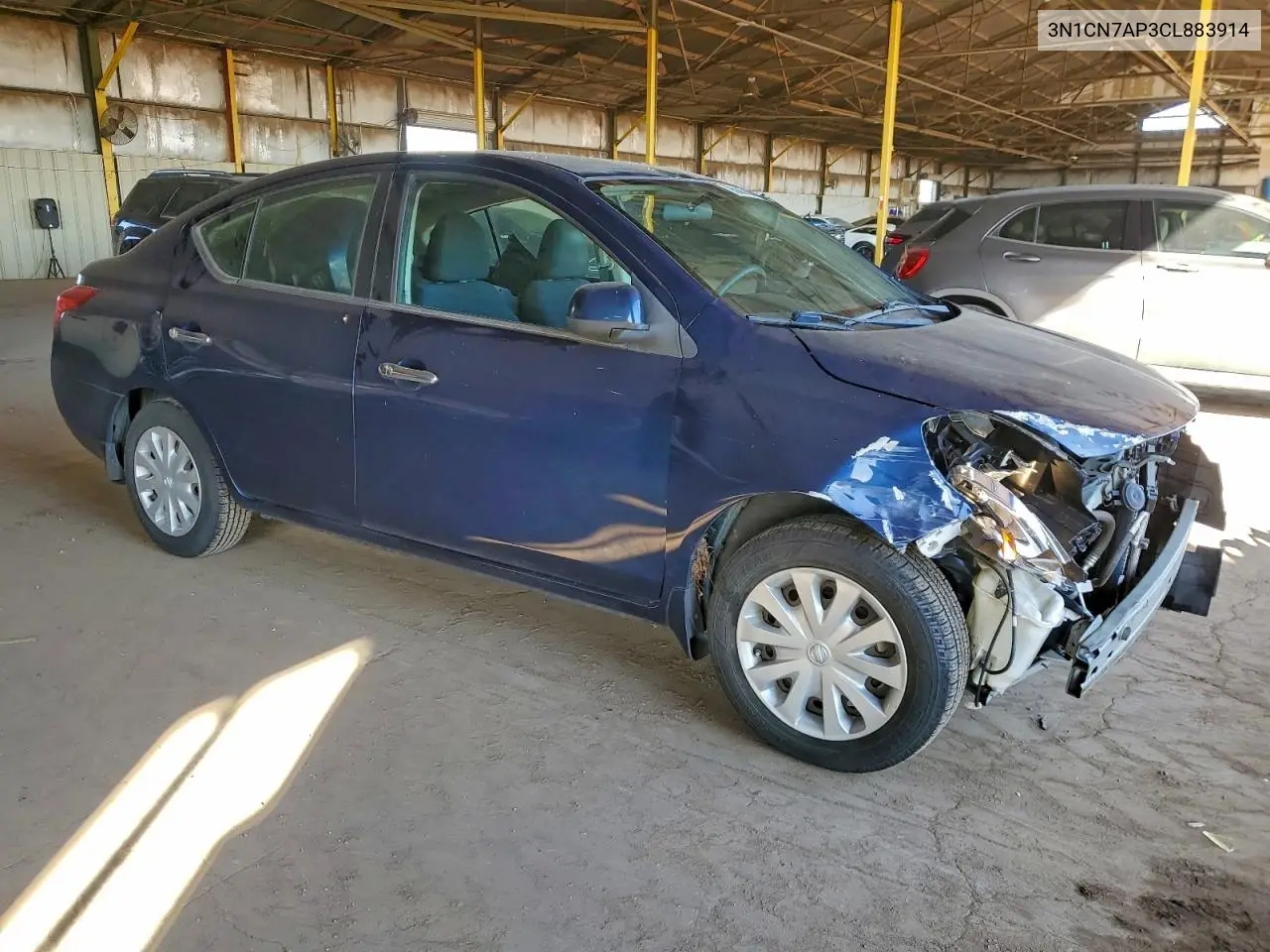 3N1CN7AP3CL883914 2012 Nissan Versa S