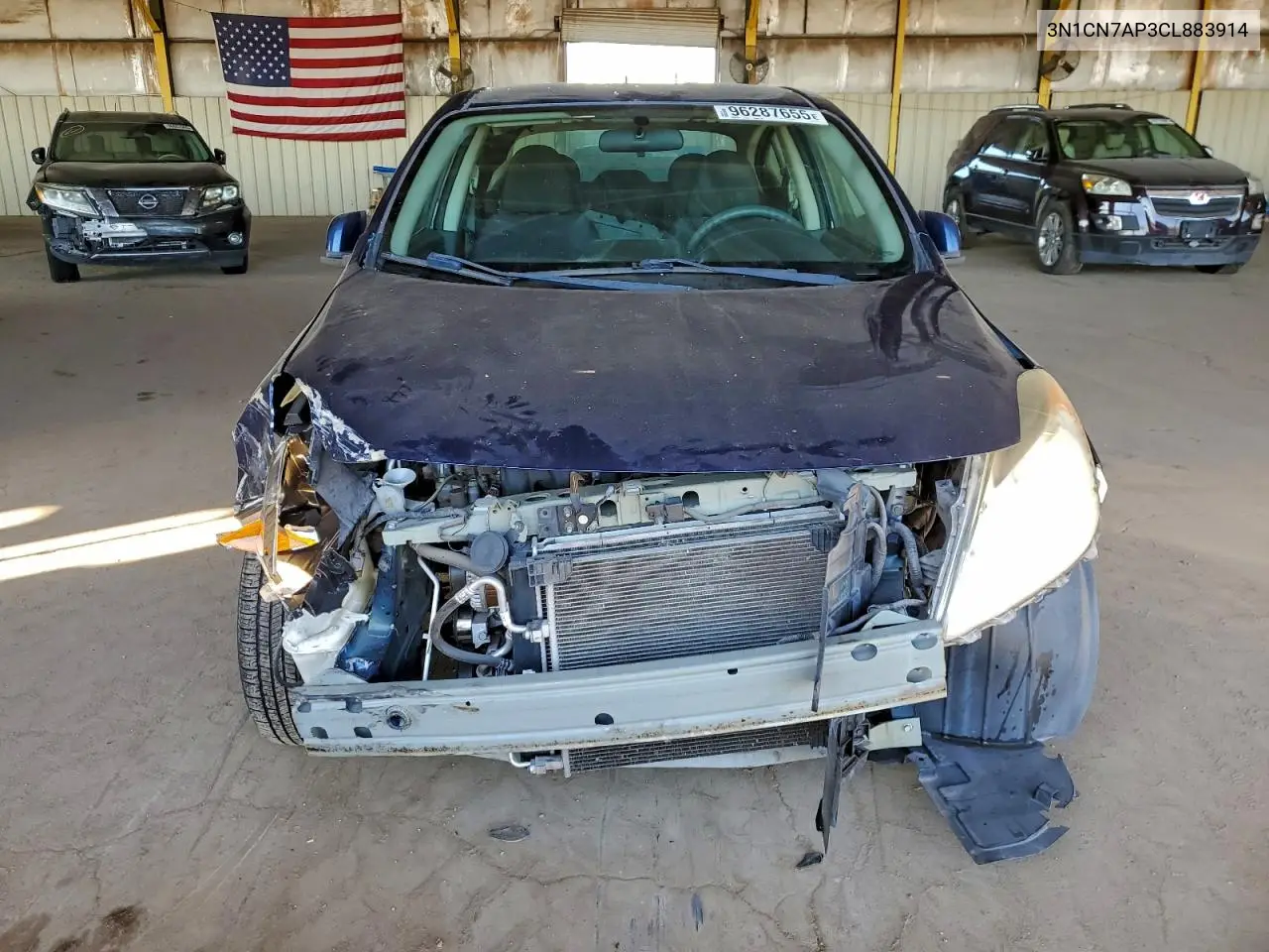 3N1CN7AP3CL883914 2012 Nissan Versa S