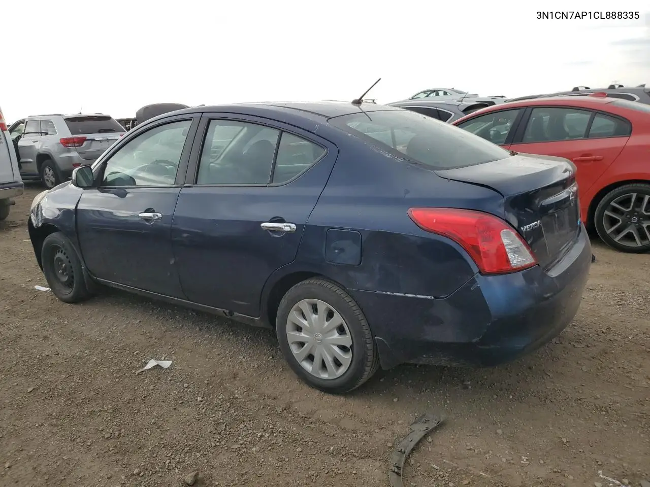3N1CN7AP1CL888335 2012 Niss Versa S