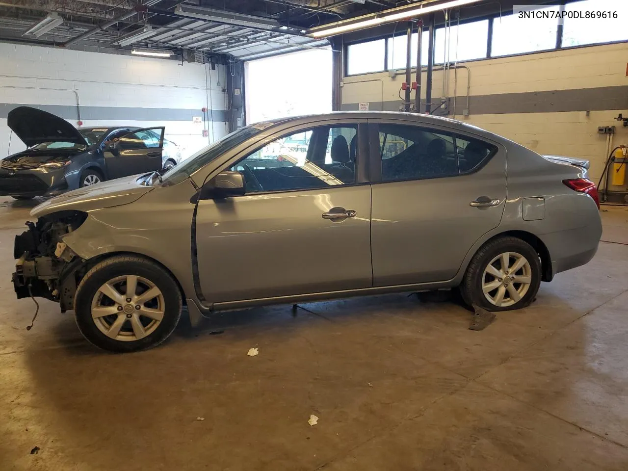 2013 Nissan Versa S VIN: 3N1CN7AP0DL869616 Lot: 59068874