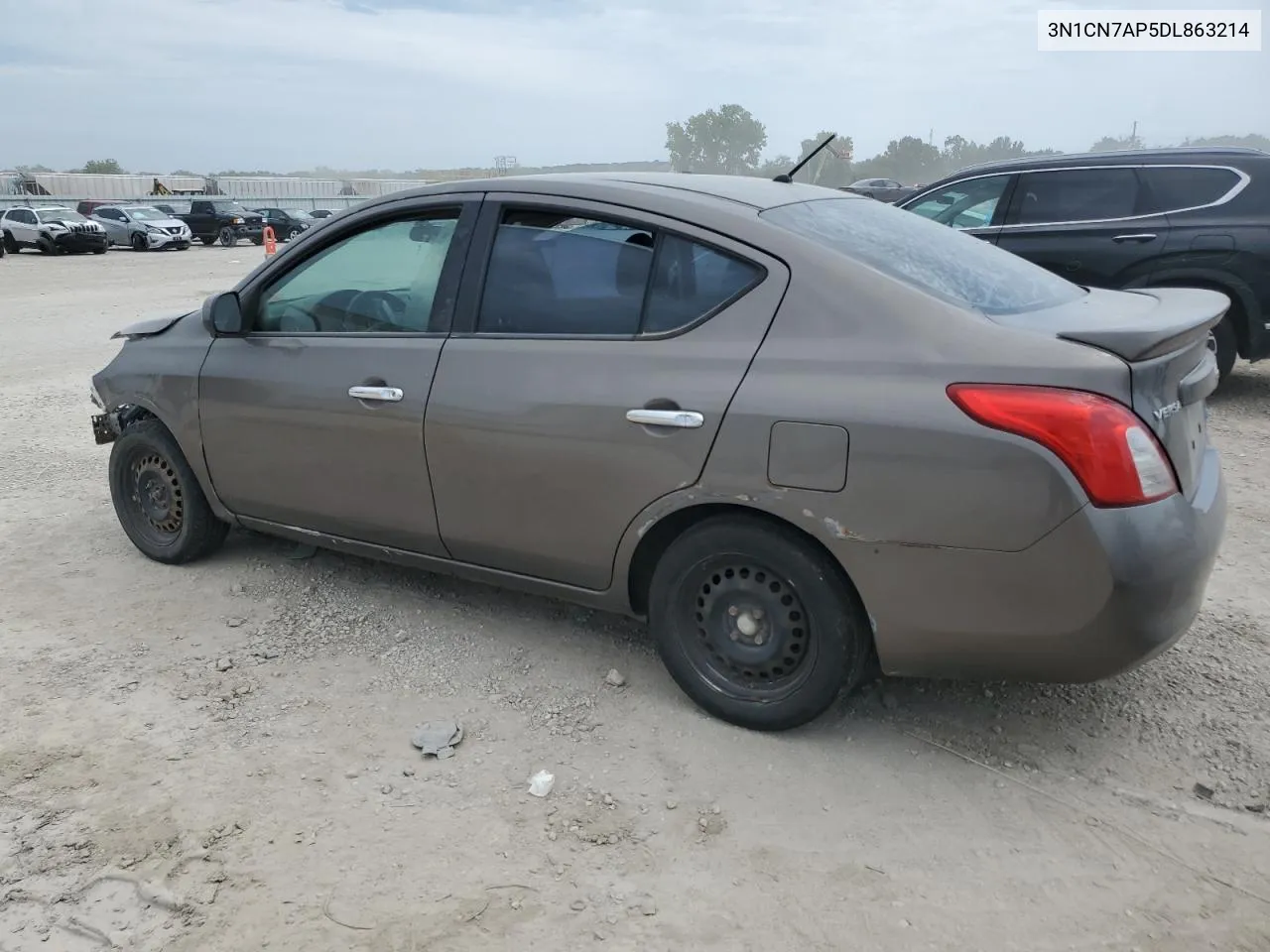 2013 Nissan Versa S VIN: 3N1CN7AP5DL863214 Lot: 68661004