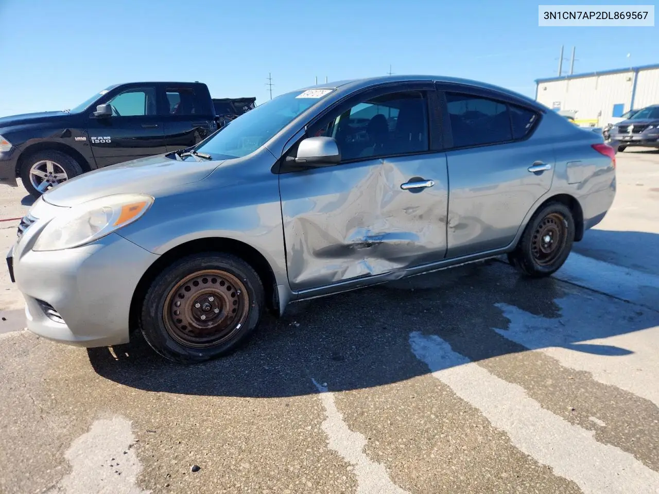3N1CN7AP2DL869567 2013 Nissan Versa S