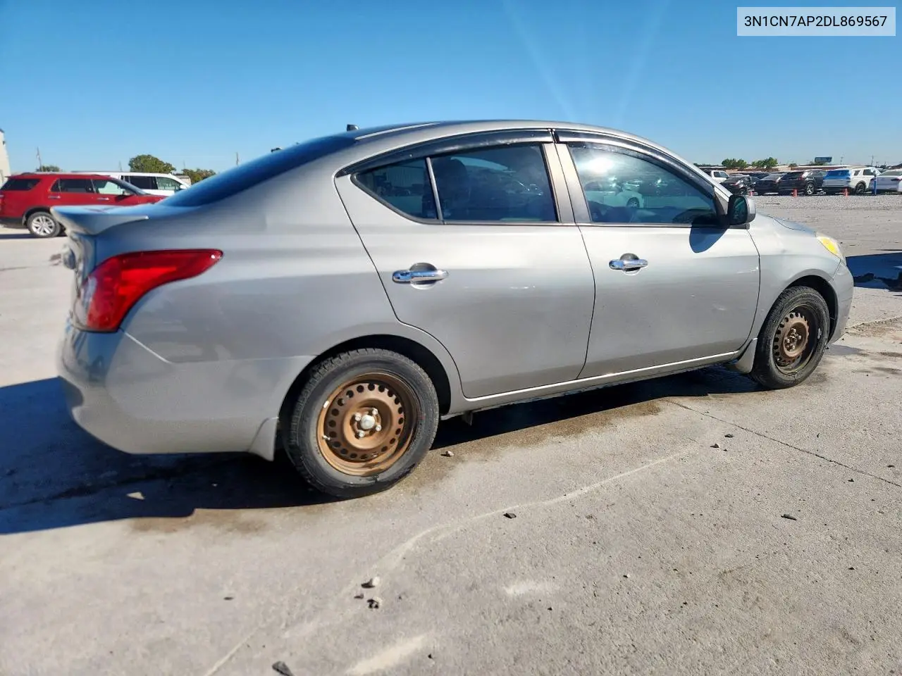 3N1CN7AP2DL869567 2013 Nissan Versa S