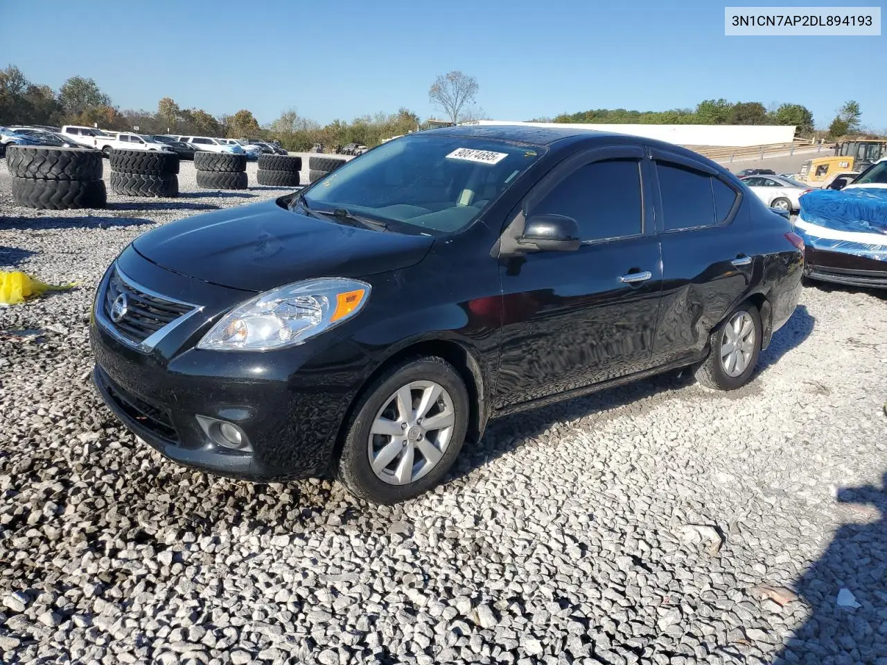 3N1CN7AP2DL894193 2013 Nissan Versa S