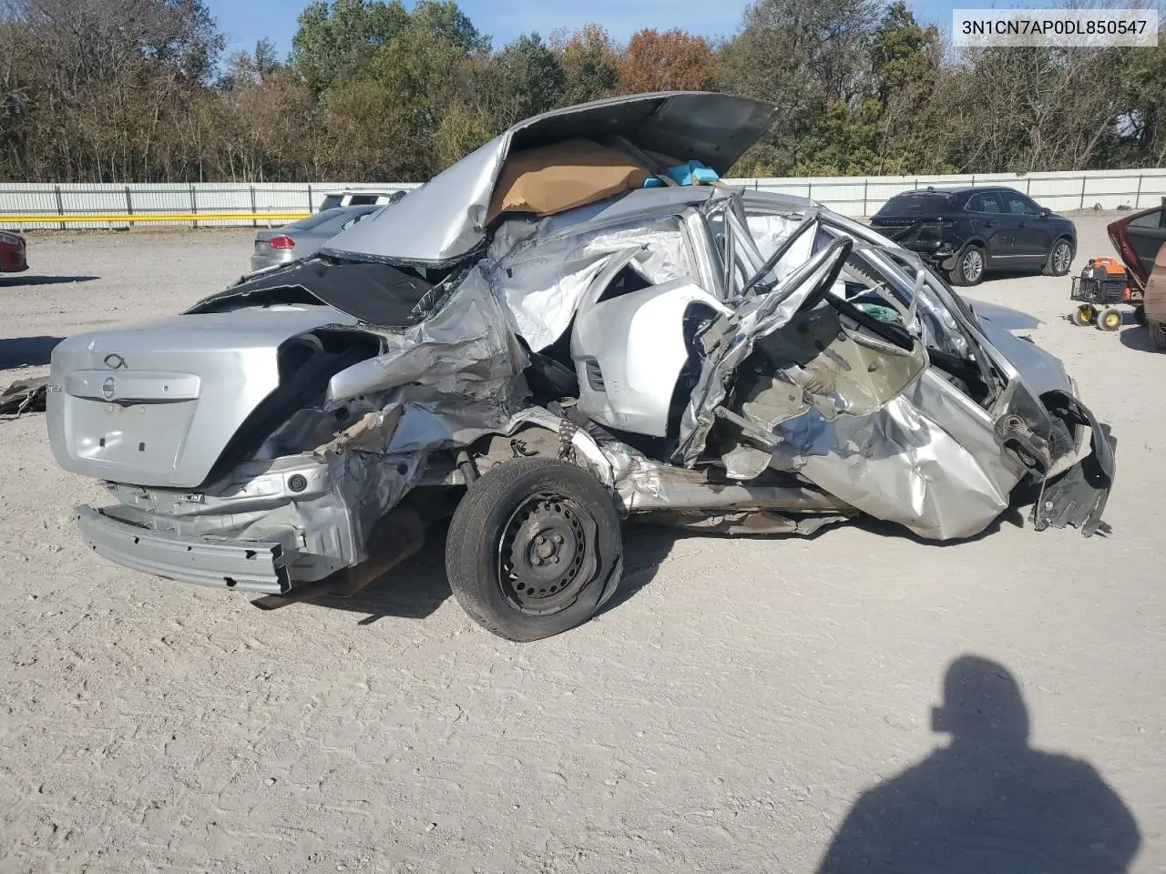 3N1CN7AP0DL850547 2013 Nissan Versa S