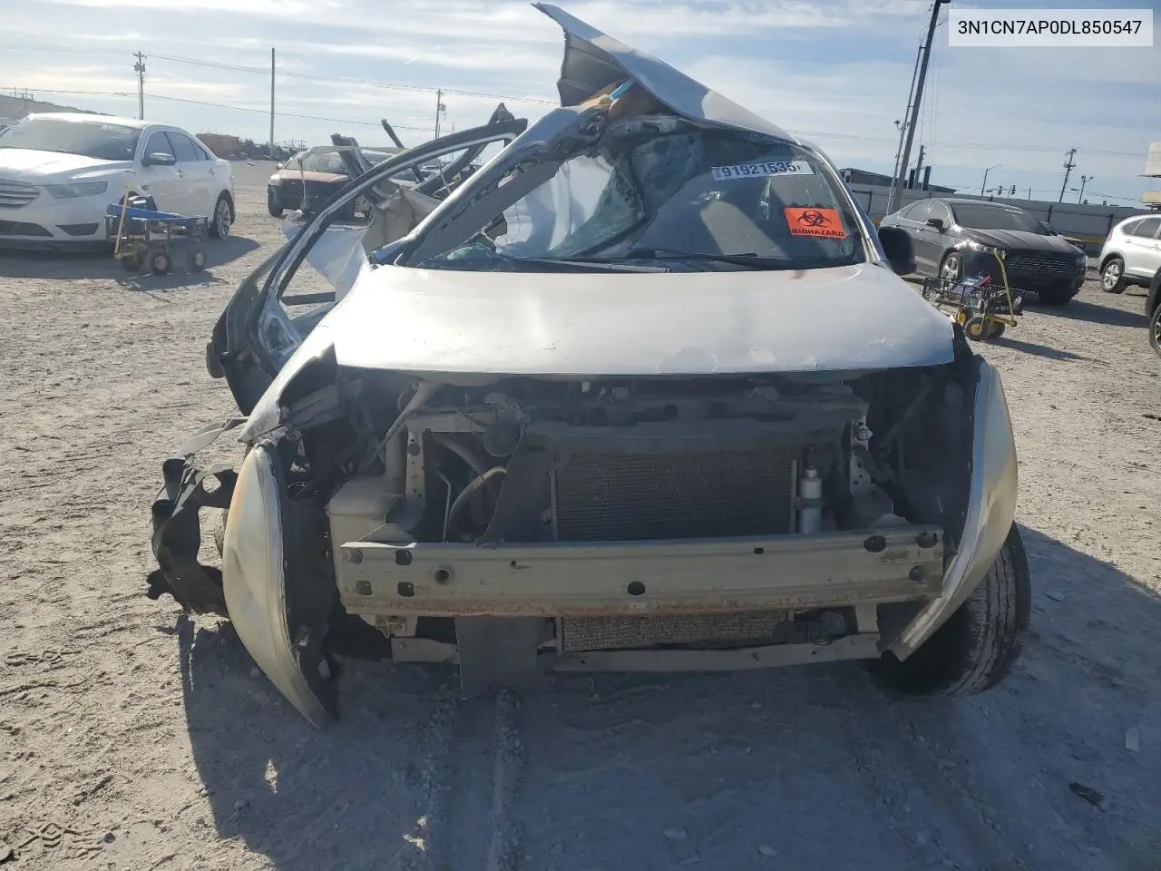 3N1CN7AP0DL850547 2013 Nissan Versa S