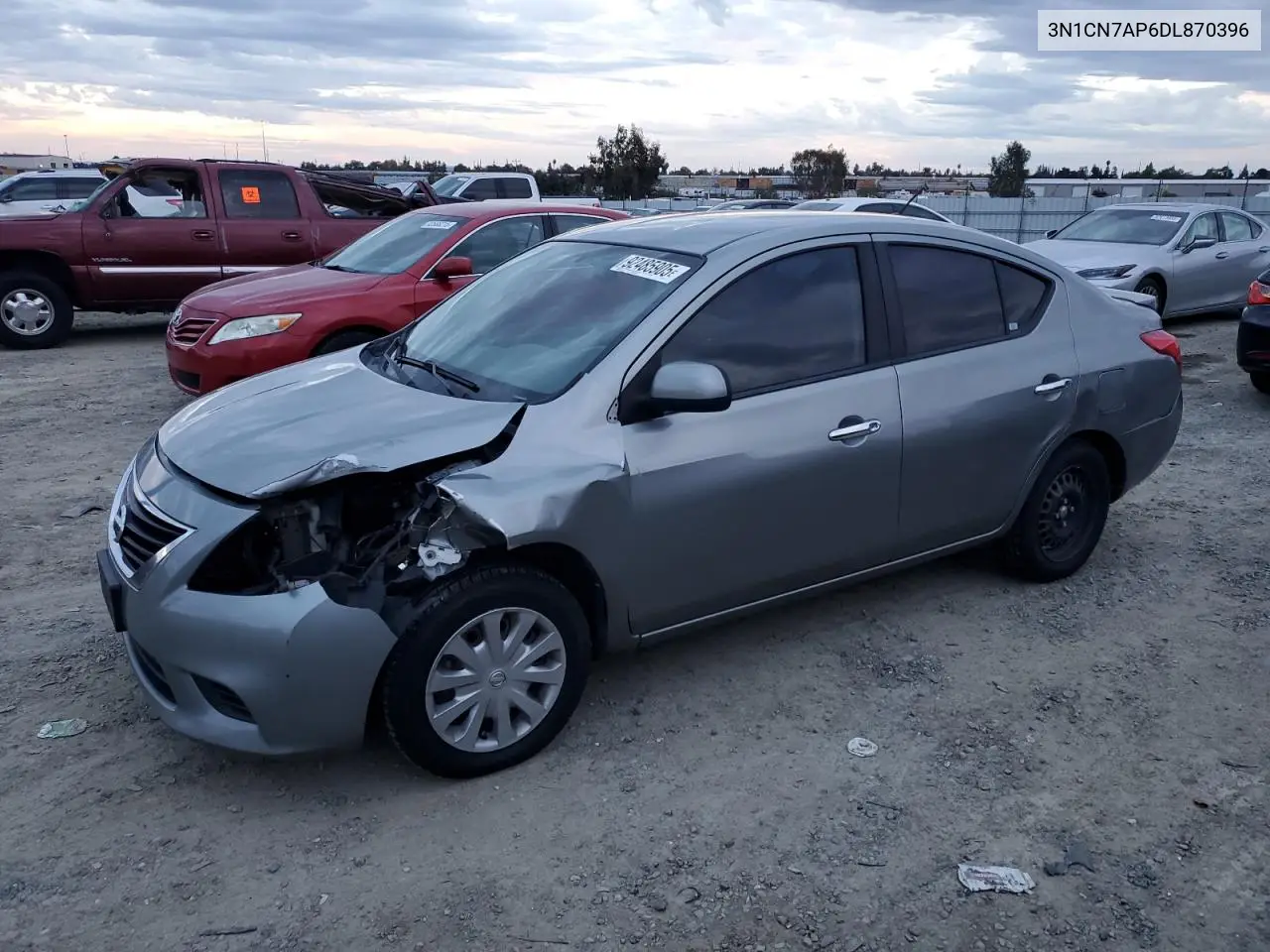 3N1CN7AP6DL870396 2013 Nissan Versa S
