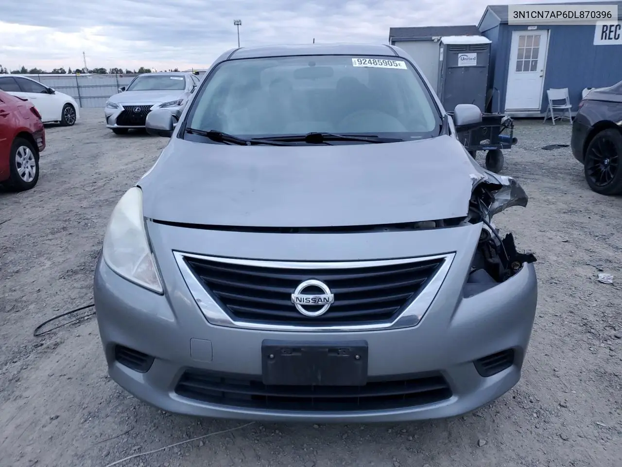 3N1CN7AP6DL870396 2013 Nissan Versa S