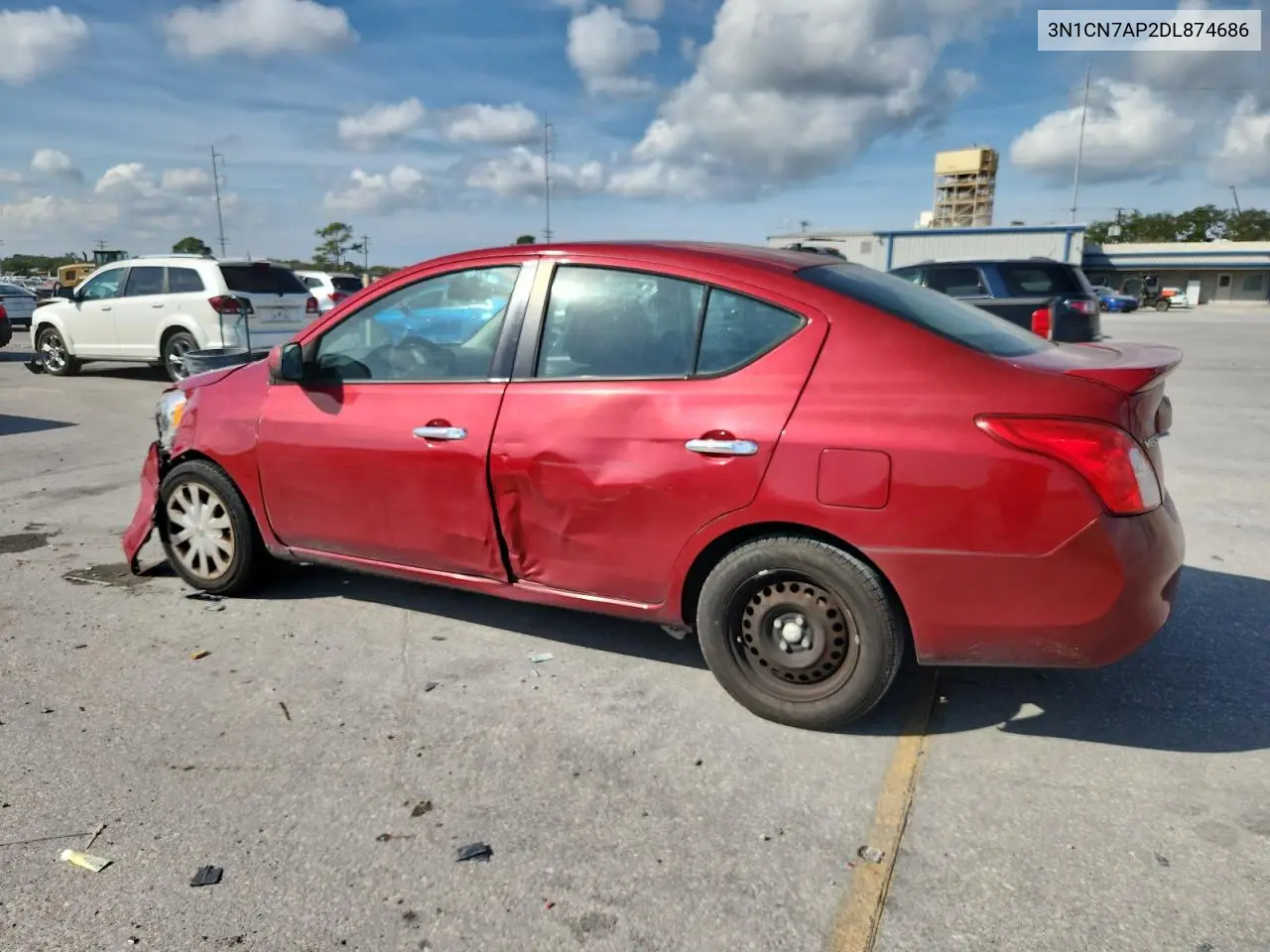 3N1CN7AP2DL874686 2013 Nissan Versa S