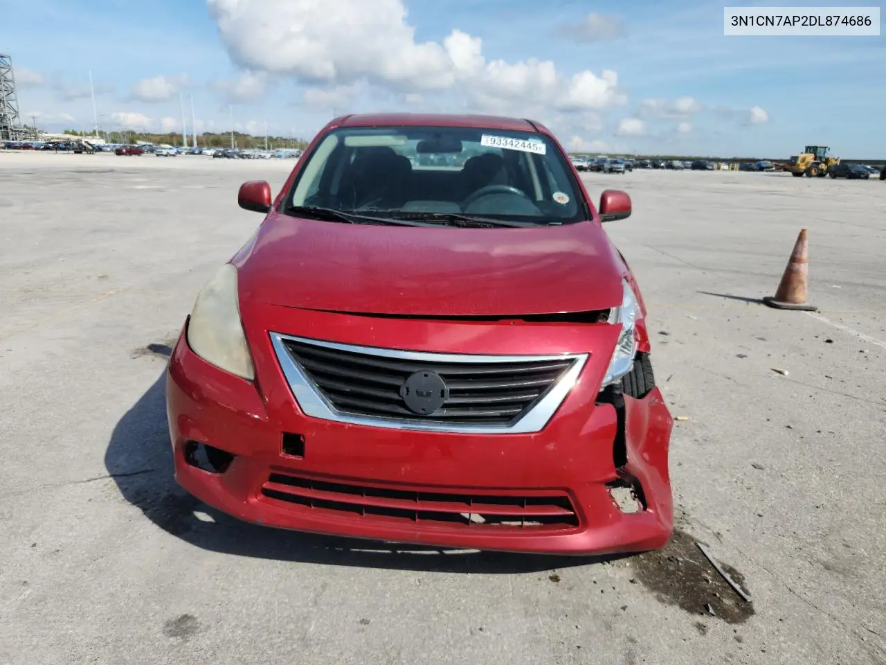 3N1CN7AP2DL874686 2013 Nissan Versa S