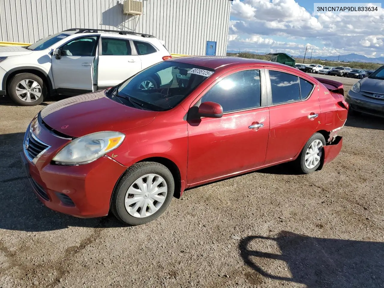 3N1CN7AP9DL833634 2013 Nissan Versa S