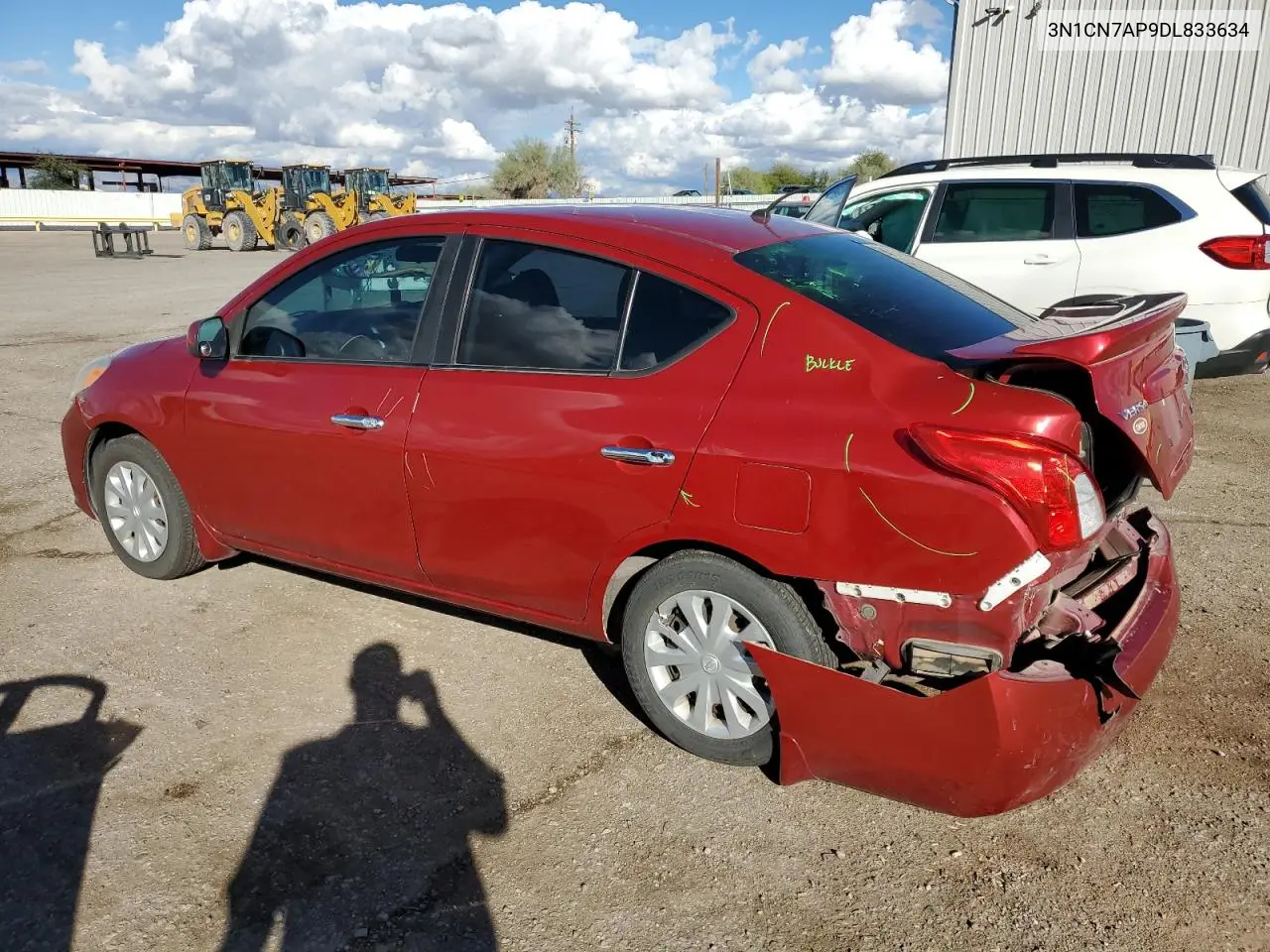 3N1CN7AP9DL833634 2013 Nissan Versa S