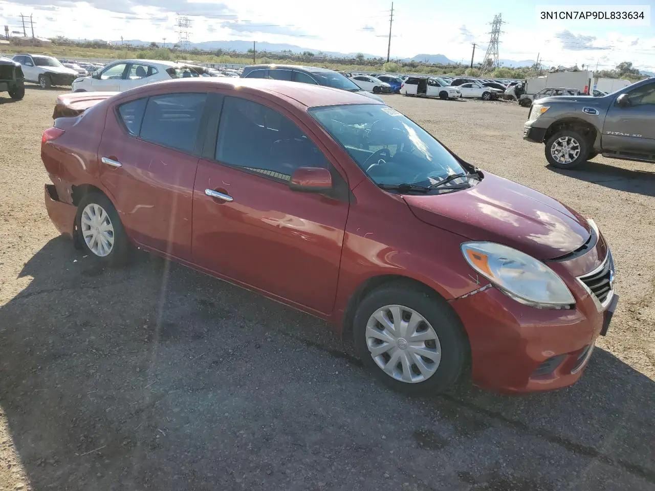 3N1CN7AP9DL833634 2013 Nissan Versa S
