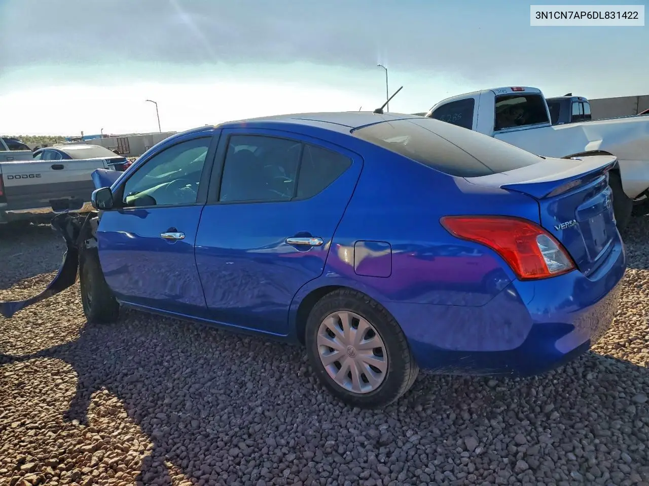 3N1CN7AP6DL831422 2013 Nissan Versa S