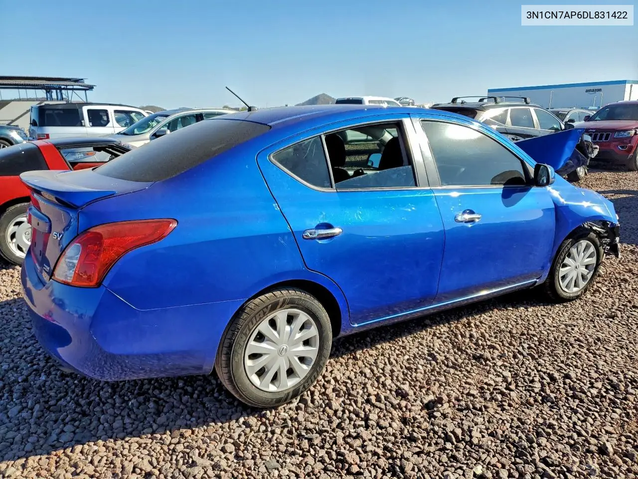 3N1CN7AP6DL831422 2013 Nissan Versa S