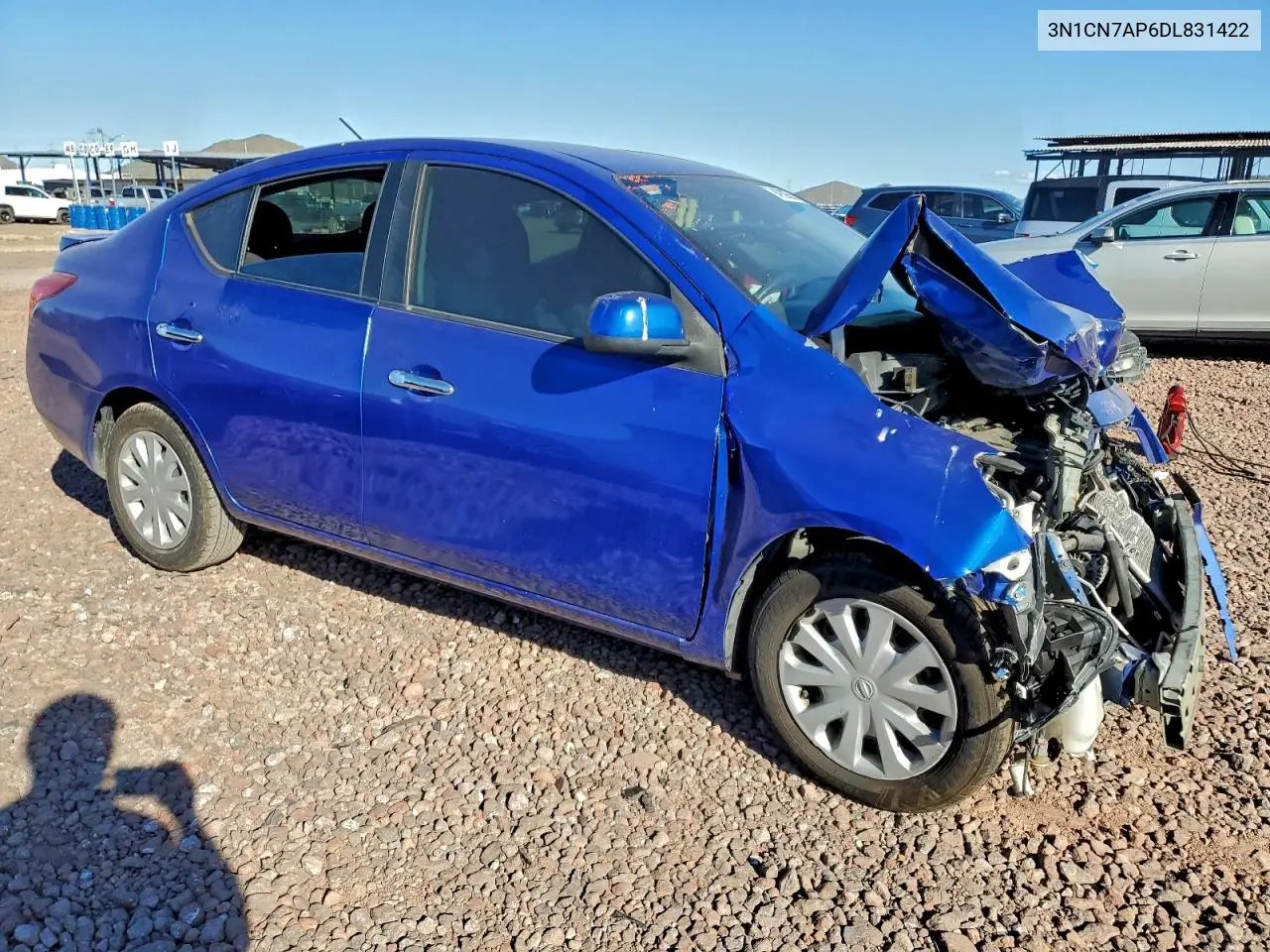 3N1CN7AP6DL831422 2013 Nissan Versa S