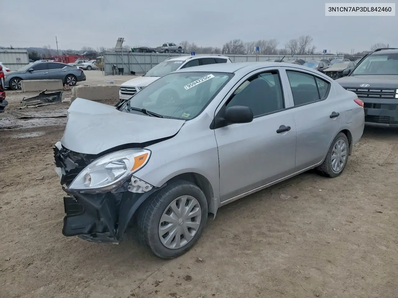 3N1CN7AP3DL842460 2013 Nissan Versa S