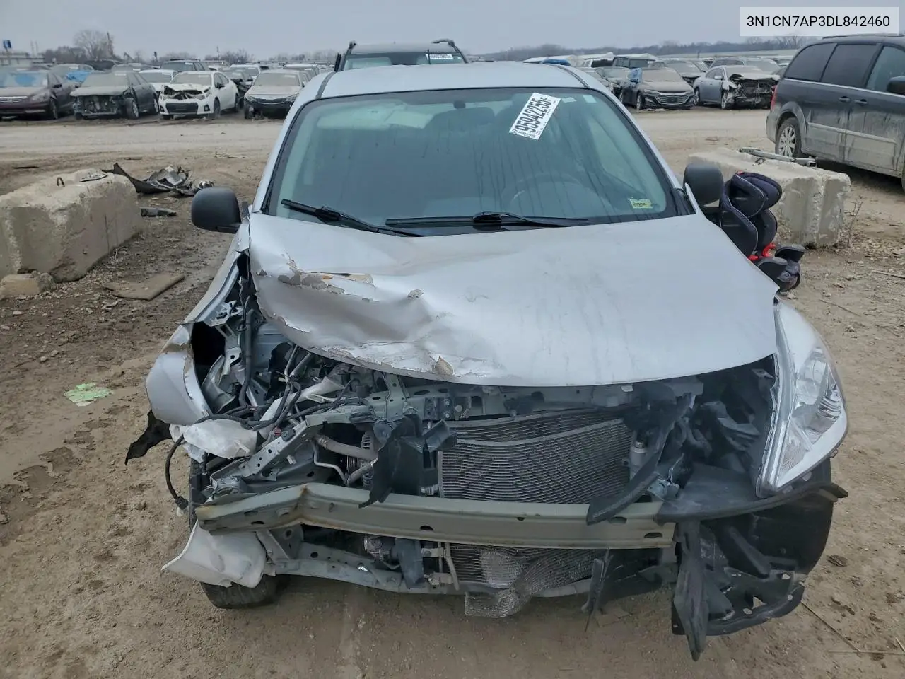 3N1CN7AP3DL842460 2013 Nissan Versa S