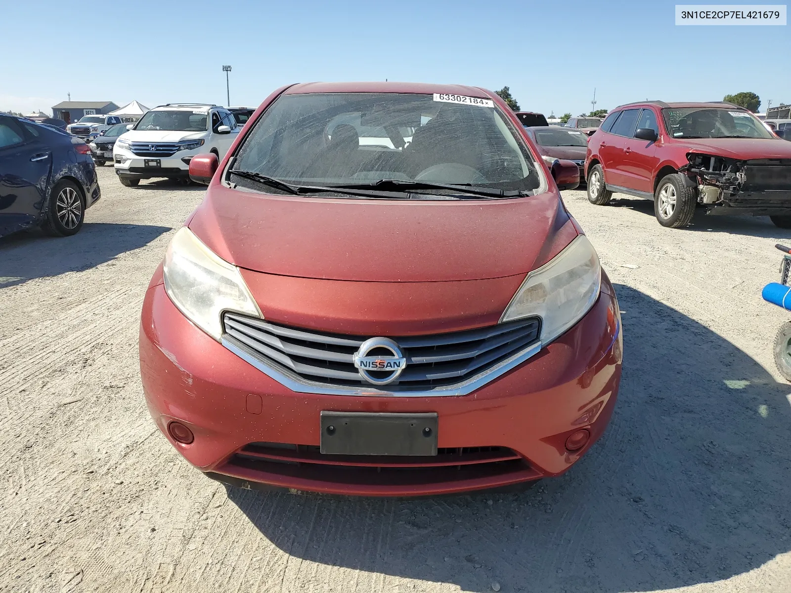 2014 Nissan Versa Note S VIN: 3N1CE2CP7EL421679 Lot: 63302184