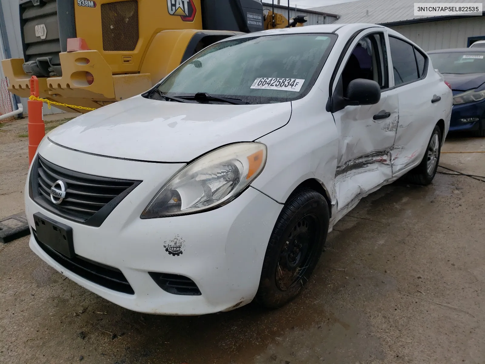 2014 Nissan Versa S VIN: 3N1CN7AP5EL822535 Lot: 66425834