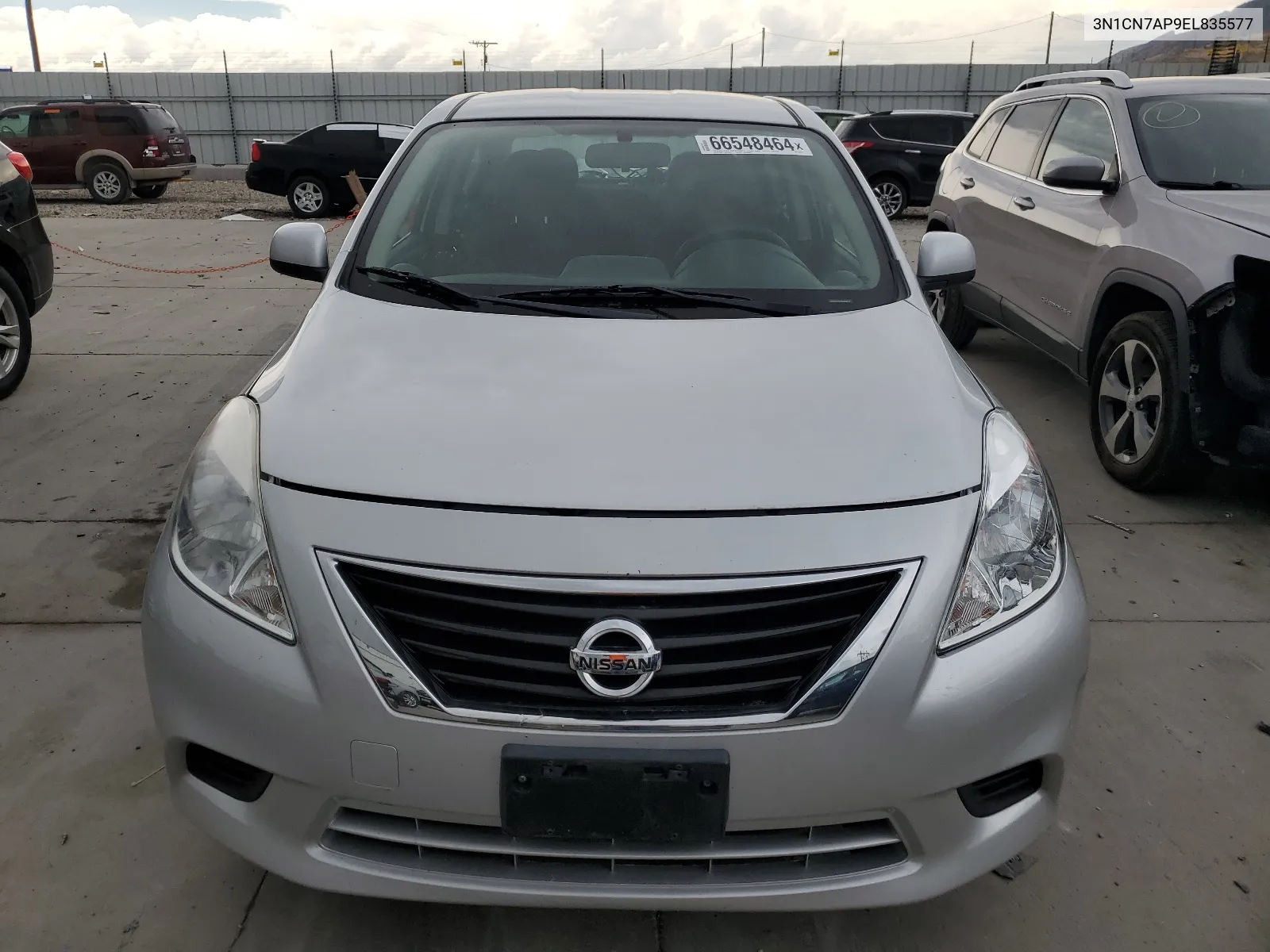 2014 Nissan Versa S VIN: 3N1CN7AP9EL835577 Lot: 66548464