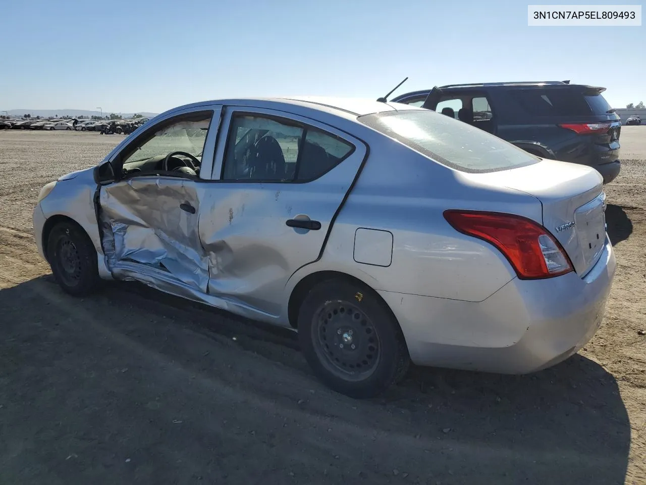 2014 Nissan Versa S VIN: 3N1CN7AP5EL809493 Lot: 68769204