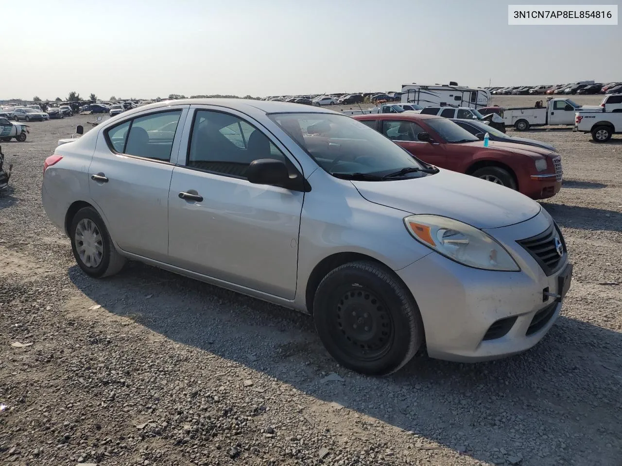 3N1CN7AP8EL854816 2014 Nissan Versa S