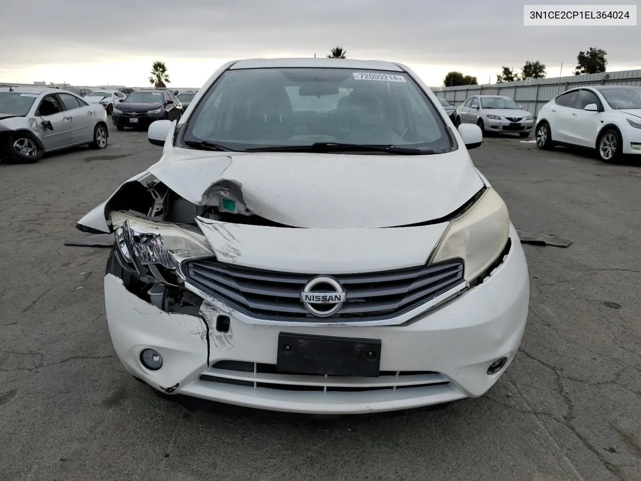 3N1CE2CP1EL364024 2014 Nissan Versa Note S