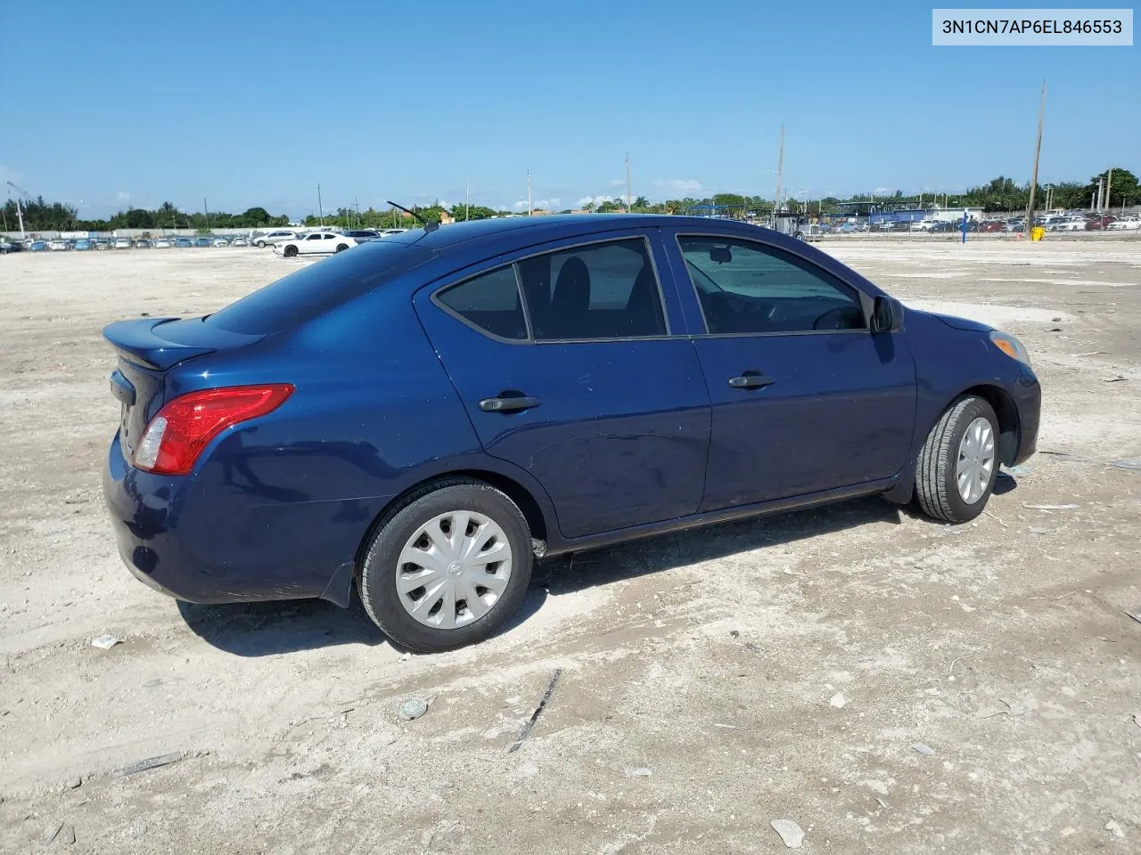 3N1CN7AP6EL846553 2014 Nissan Versa S