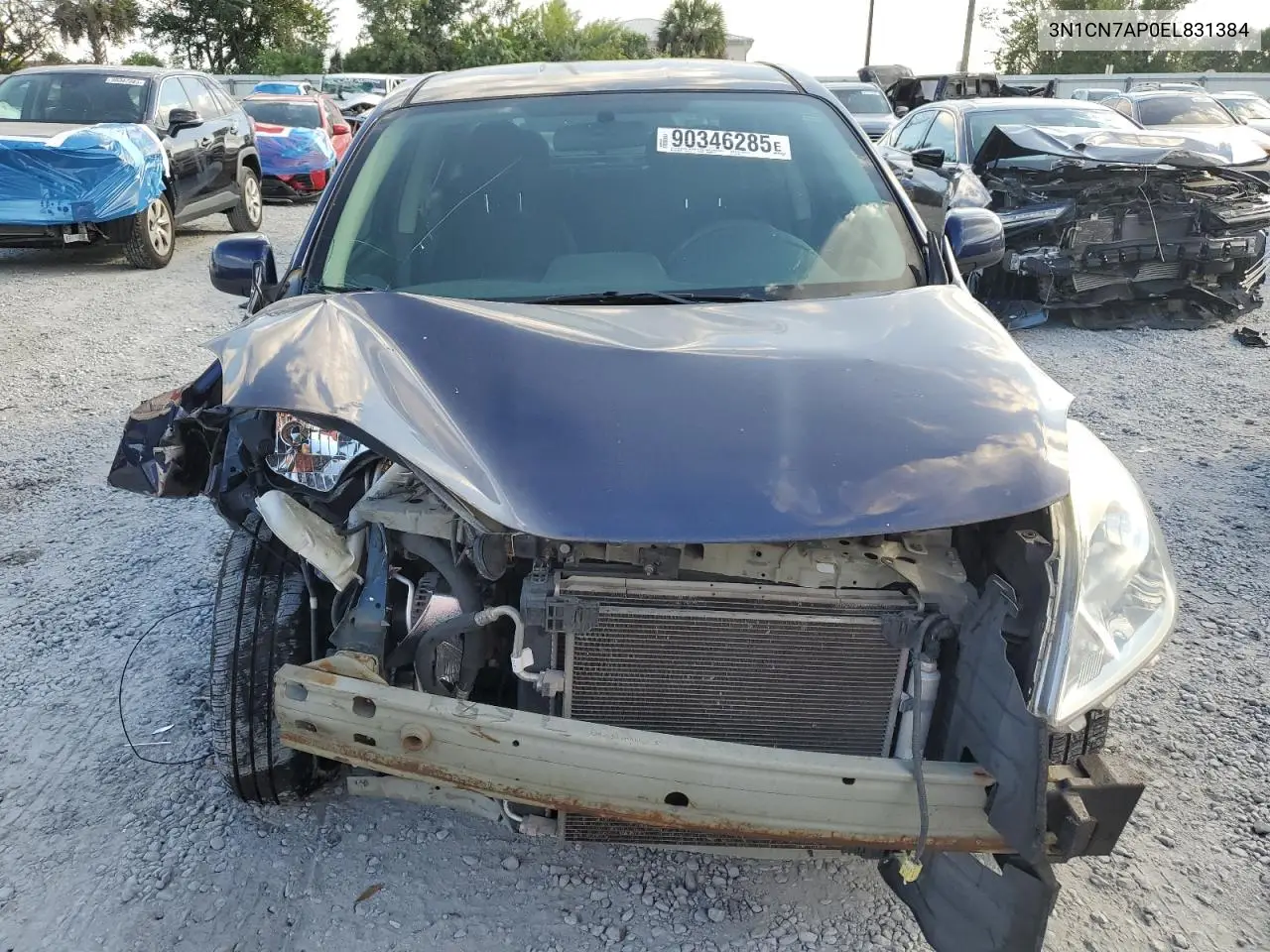 3N1CN7AP0EL831384 2014 Nissan Versa S