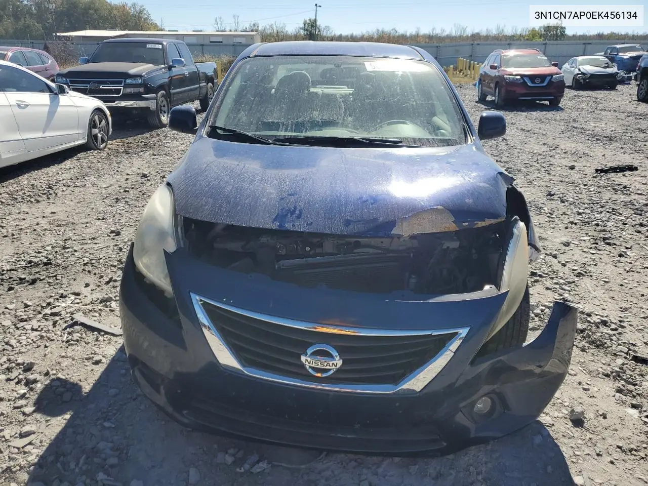 3N1CN7AP0EK456134 2014 Nissan Versa S
