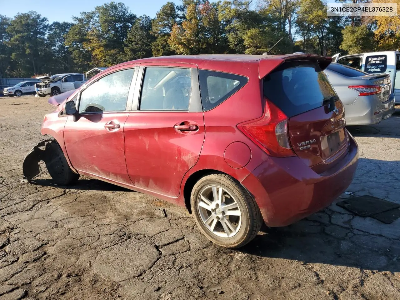 3N1CE2CP4EL376328 2014 Nissan Versa Note S