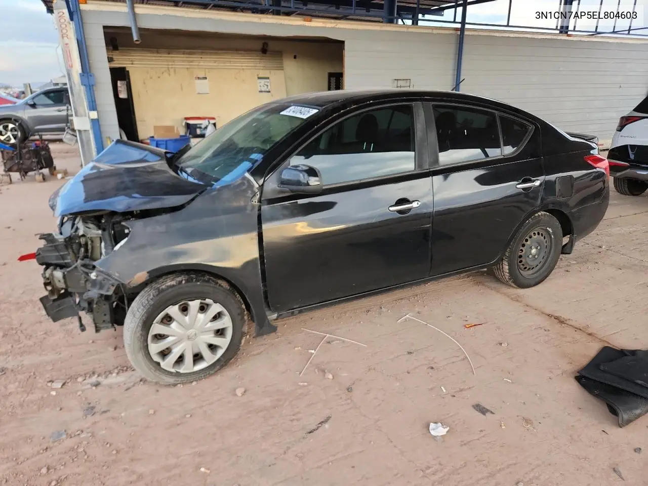 3N1CN7AP5EL804603 2014 Nissan Versa S