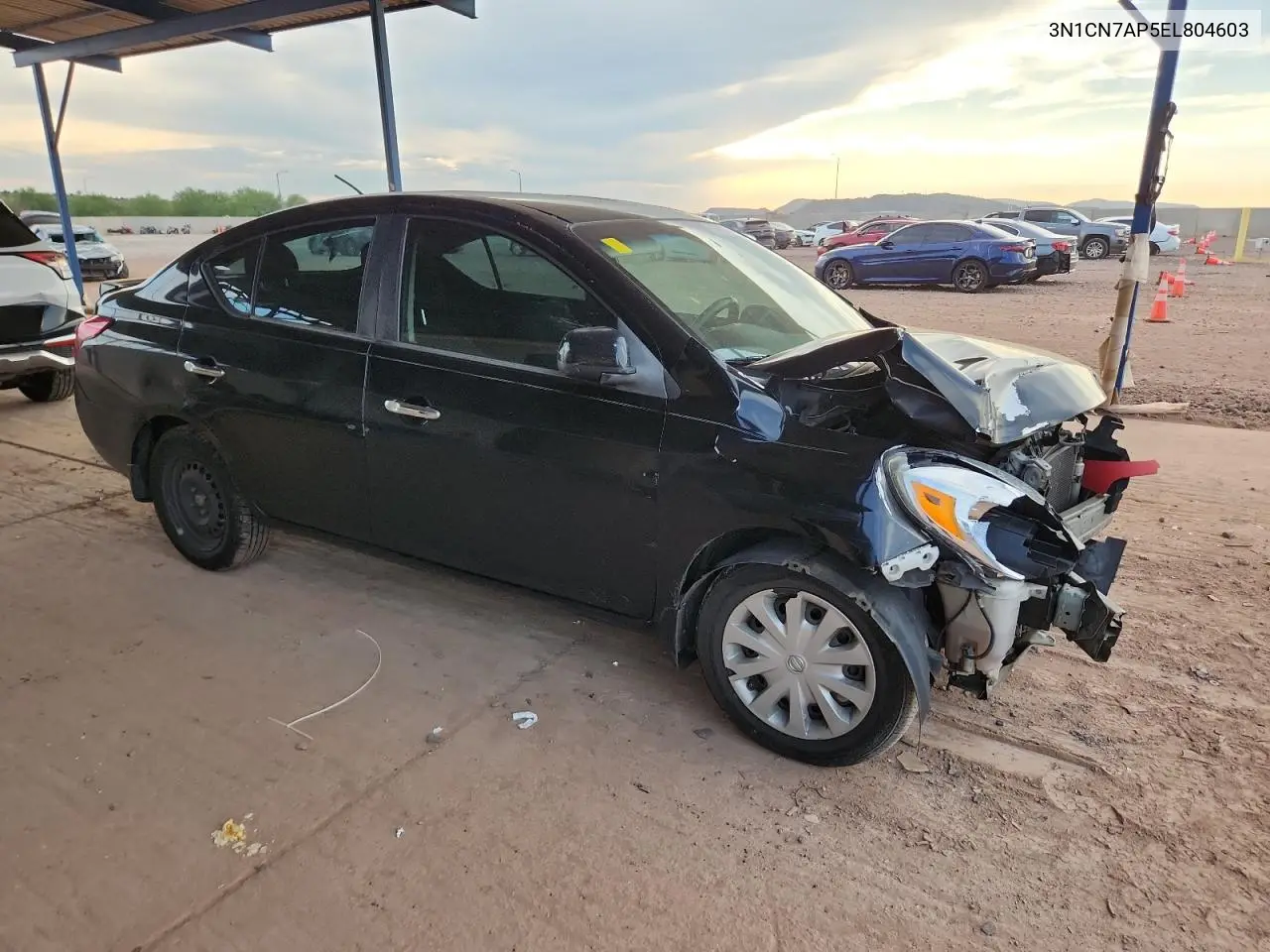 3N1CN7AP5EL804603 2014 Nissan Versa S