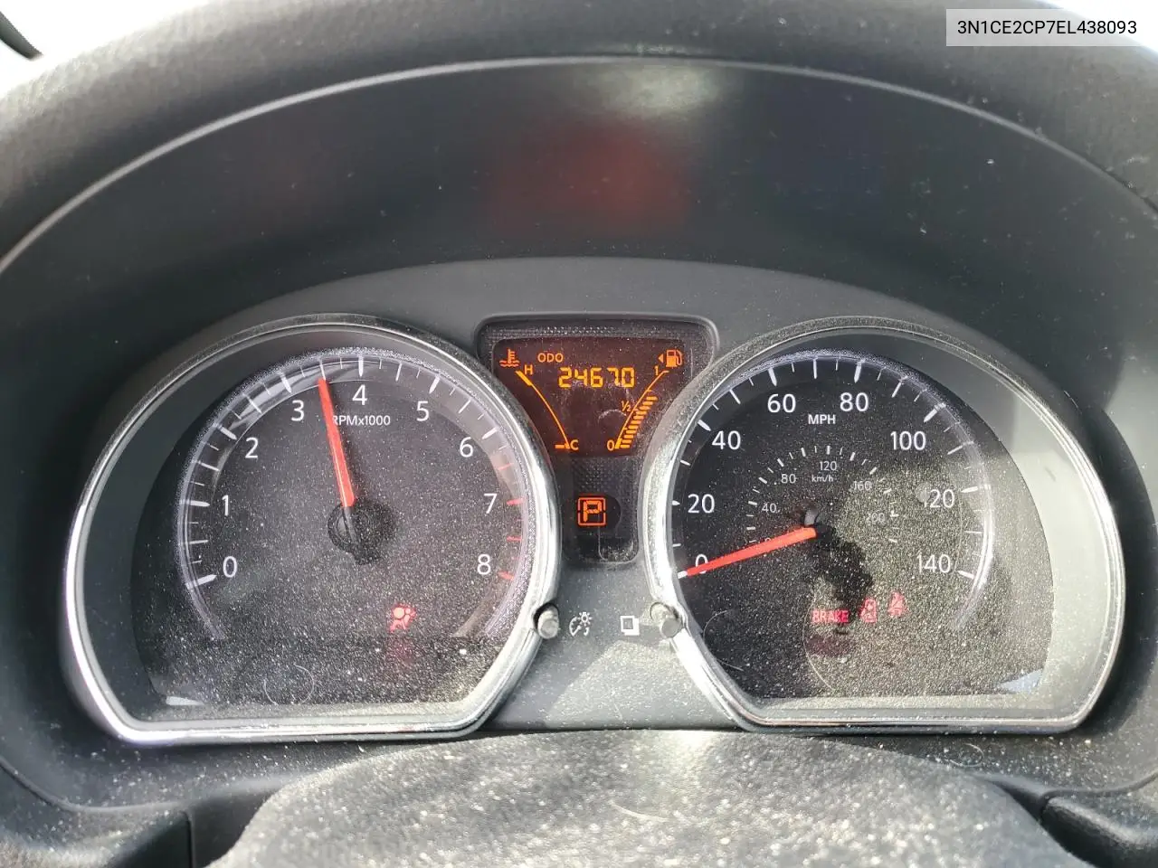 3N1CE2CP7EL438093 2014 Nissan Versa Note S
