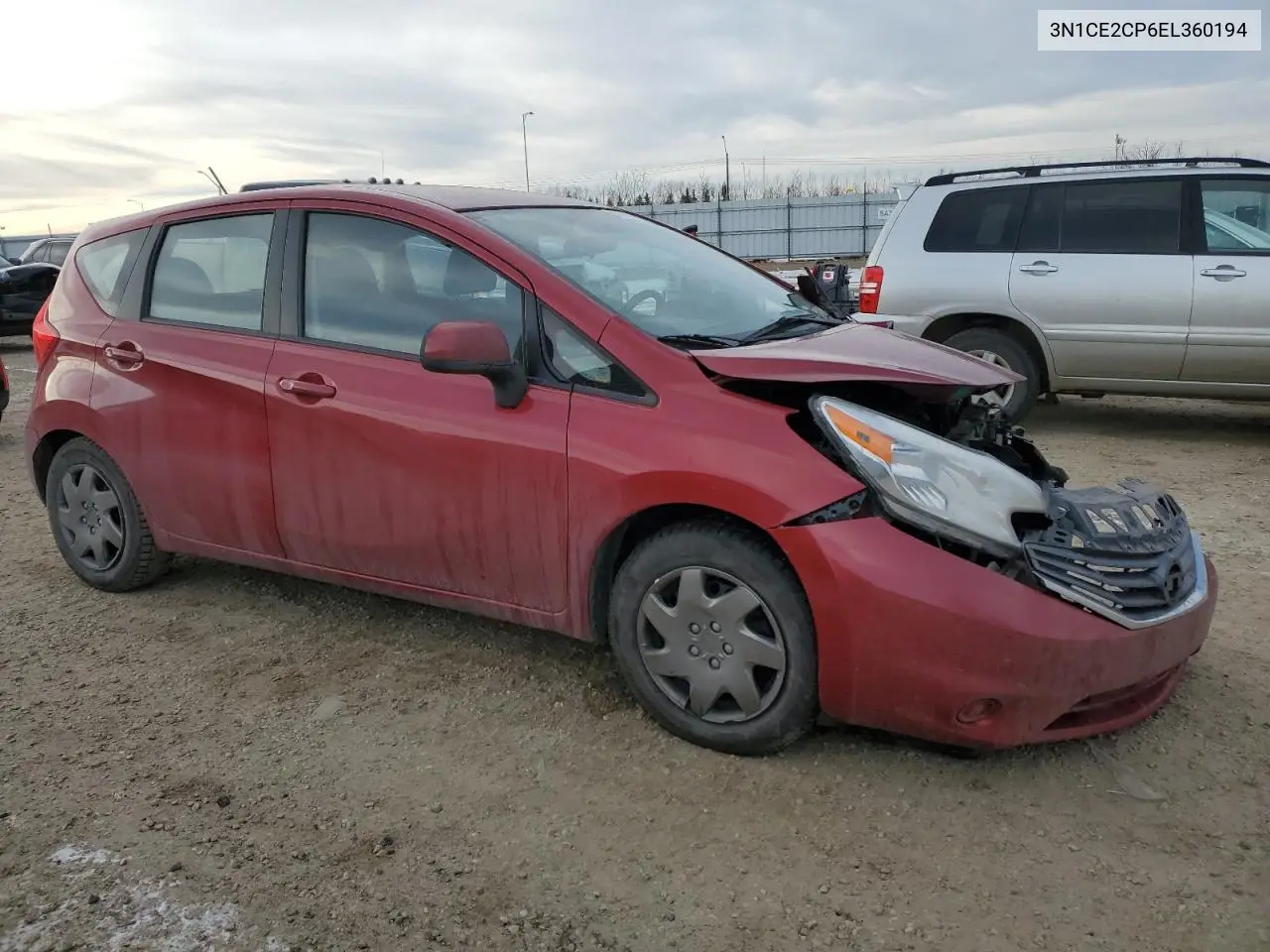 3N1CE2CP6EL360194 2014 Nissan Versa Note S