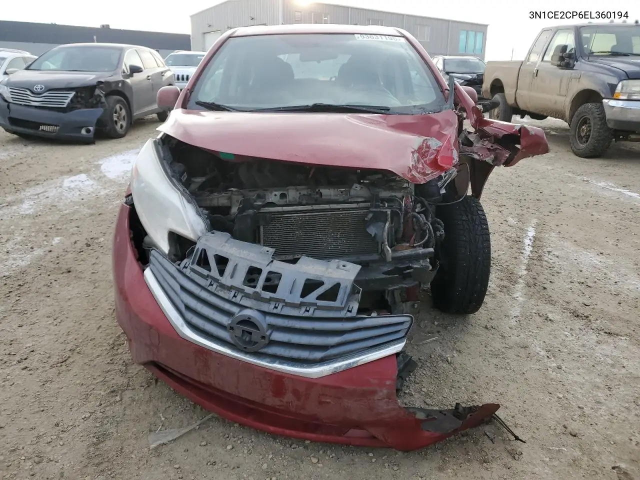 3N1CE2CP6EL360194 2014 Nissan Versa Note S